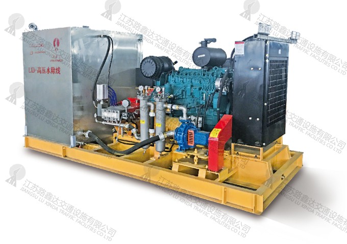 南宁LXD90-3型柴油机驱动高压水除线机